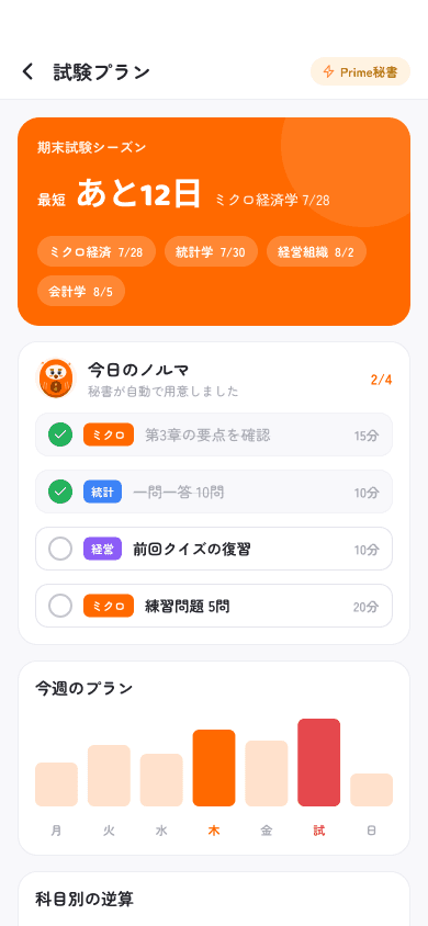 アプリ画面